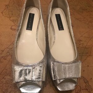 Silver STEVEN by Madden Women’s Flats-Size 9.5
